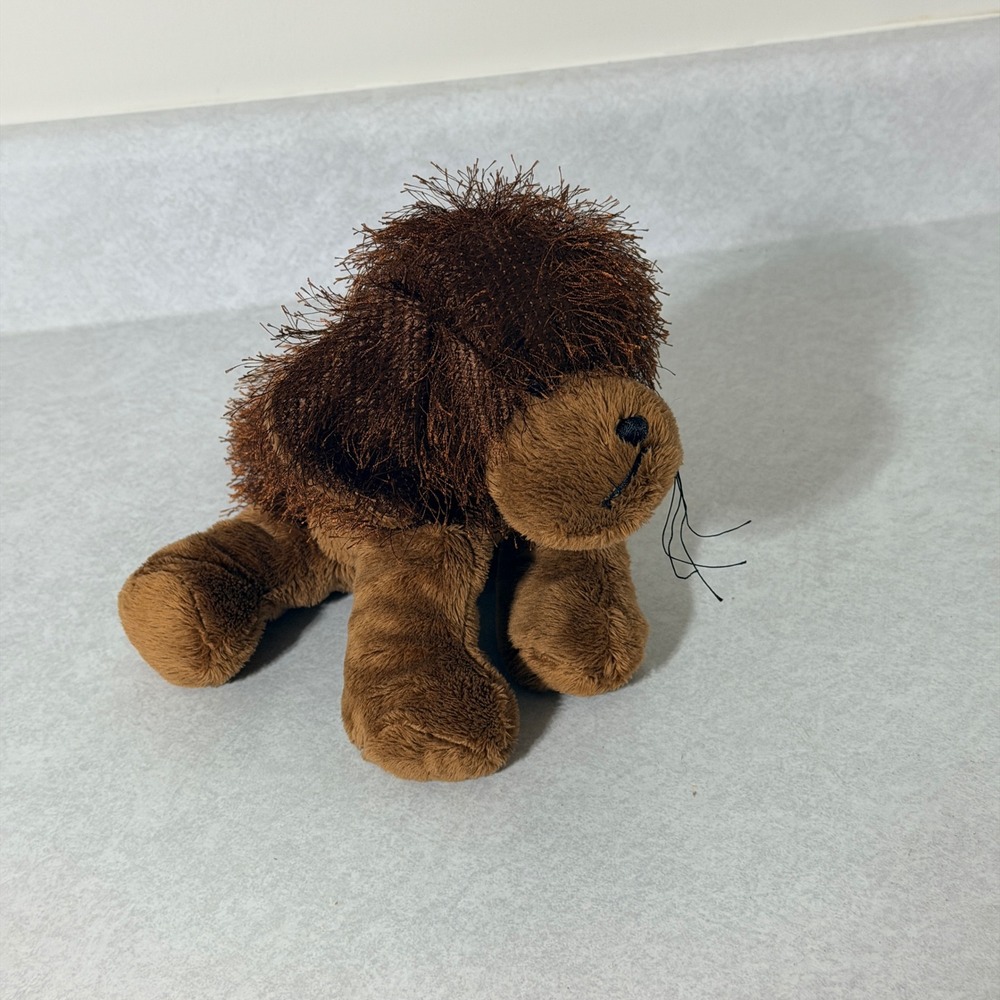 Ganz Webkinz Brown Dog Plush Stuffed Animal HM195 Shaggy Mane Toy